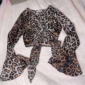 Leopard Print Top